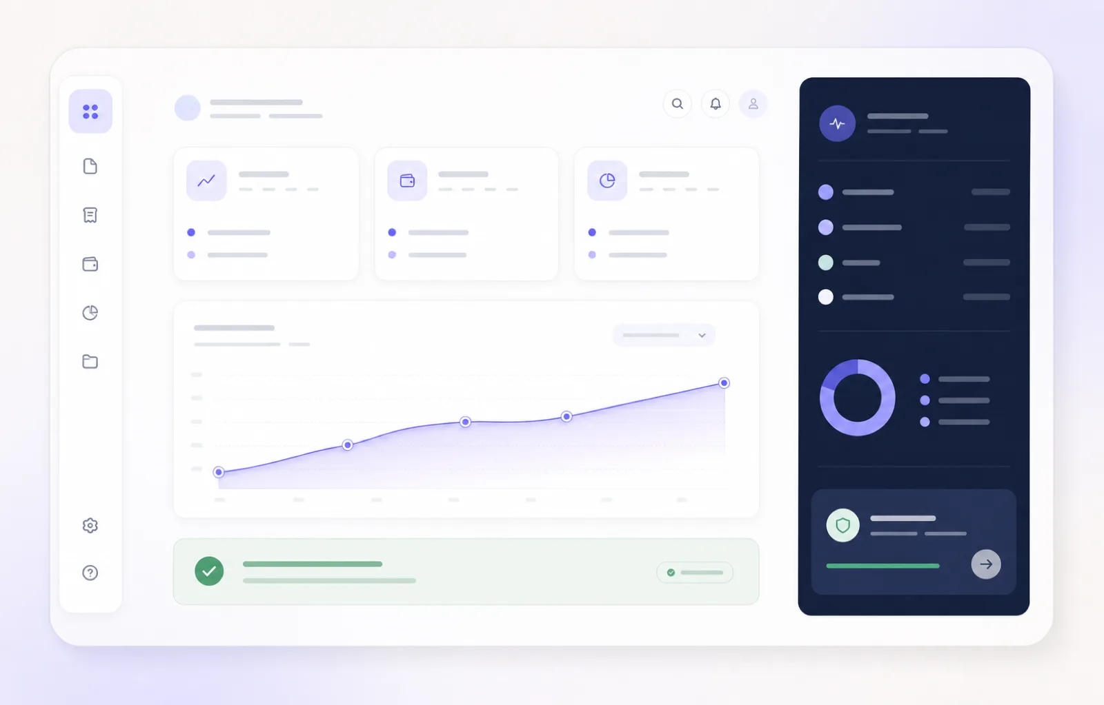 Vue synthétique de la situation financière Flowilo